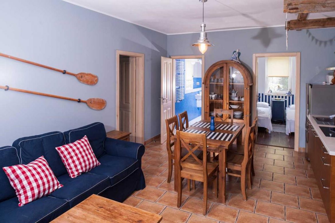 Atrakcyjnie wyposażone apartamenty nadmorskie do wynajmu w Grzybowie